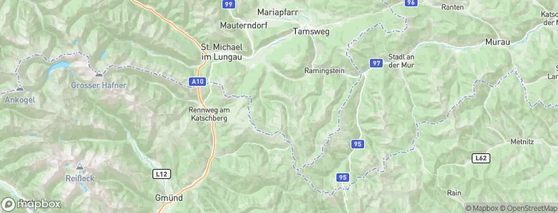 Thomatal, Austria Map