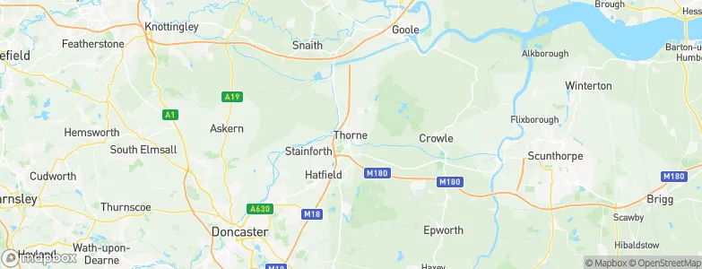 Thorne, United Kingdom Map