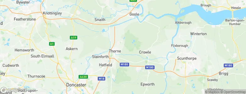 Thorne, United Kingdom Map