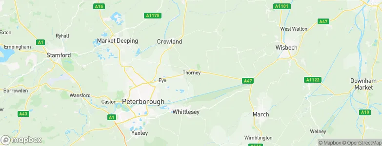 Thorney, United Kingdom Map