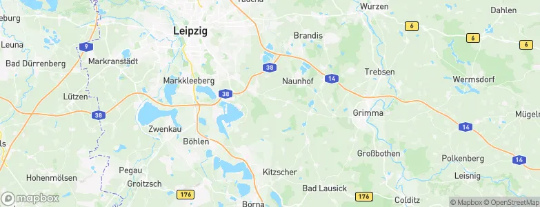 Threna, Germany Map