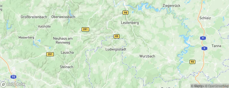 Thünahof, Germany Map