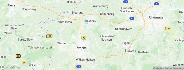 Thurm, Germany Map