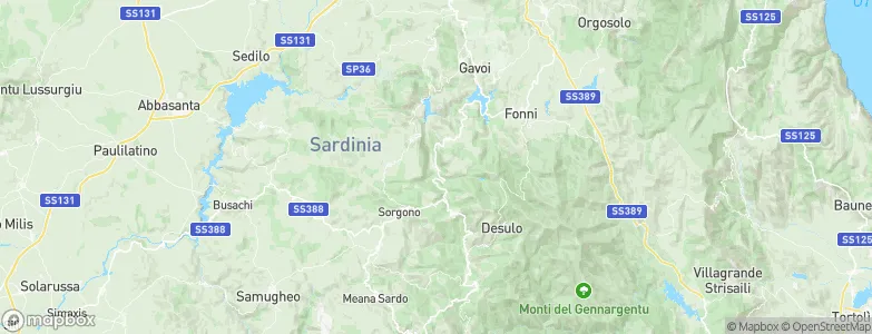 Tiana, Italy Map