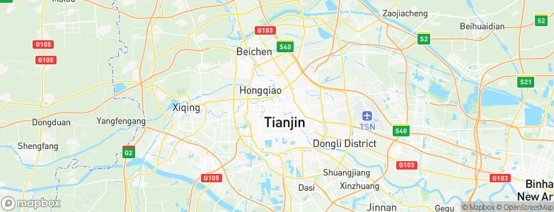 Tianjin, China Map
