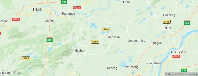 Tiannan, China Map