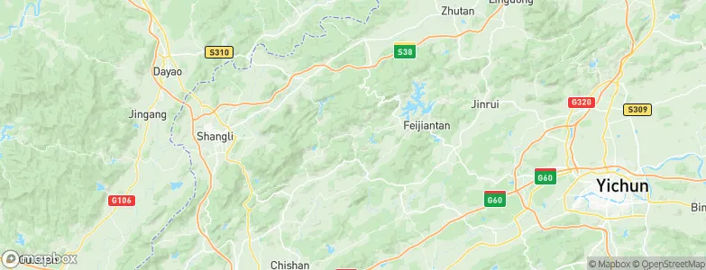 Tiantaishan, China Map