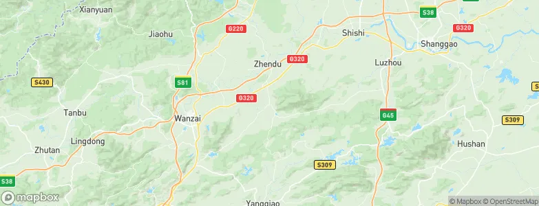 Tianxin, China Map