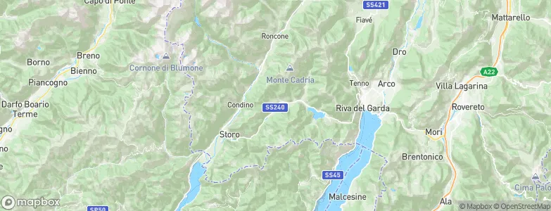 Tiarno di Sopra, Italy Map