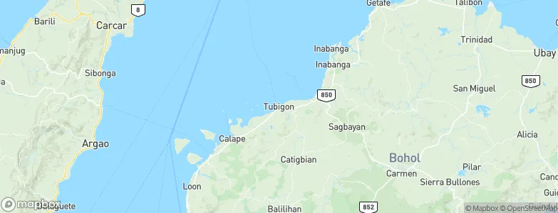 Tibigan, Philippines Map