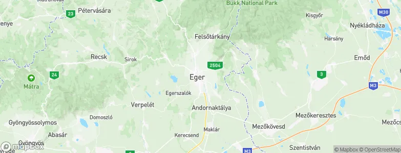 Tibrik, Hungary Map