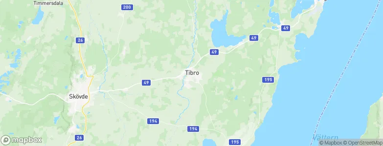 Tibro, Sweden Map