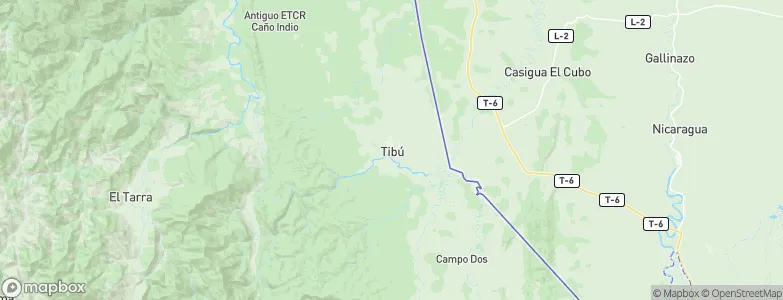 Tibú, Colombia Map