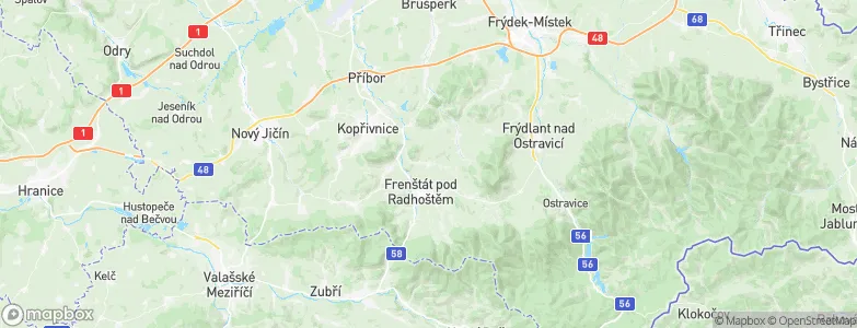 Tichá, Czechia Map