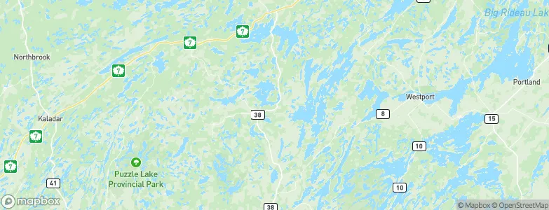 Tichborne, Canada Map