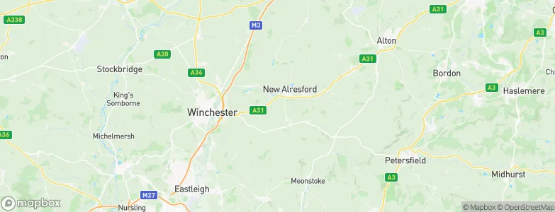 Tichborne, United Kingdom Map