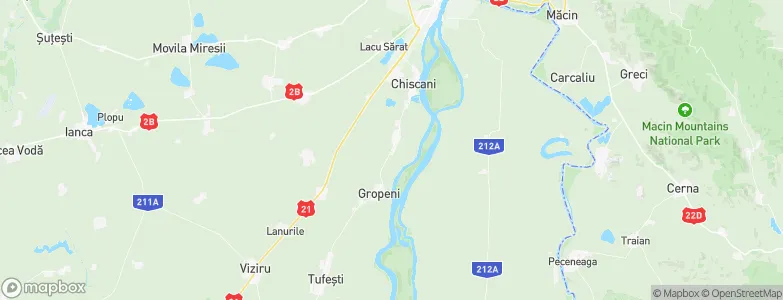 Tichileşti, Romania Map