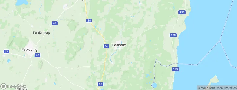 Tidaholm, Sweden Map