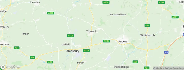 Tidworth, United Kingdom Map