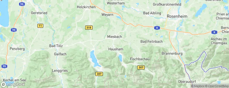 Tiefenbach, Germany Map