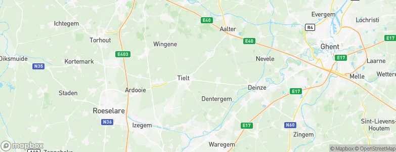 Tielt, Belgium Map