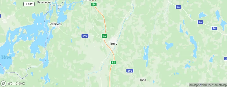 Tierp, Sweden Map
