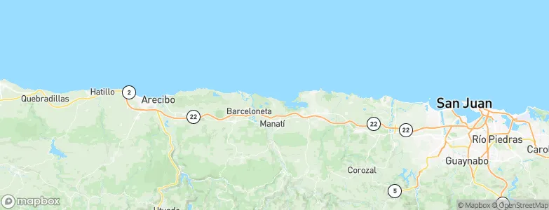 Tierras Nuevas Poniente, Puerto Rico Map