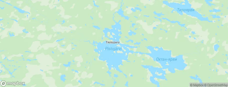 Tikhtozero, Russia Map
