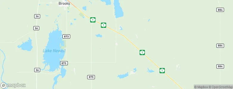 Tilley, Canada Map