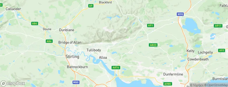 Tillicoultry, United Kingdom Map