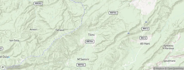 Tilmi, Morocco Map