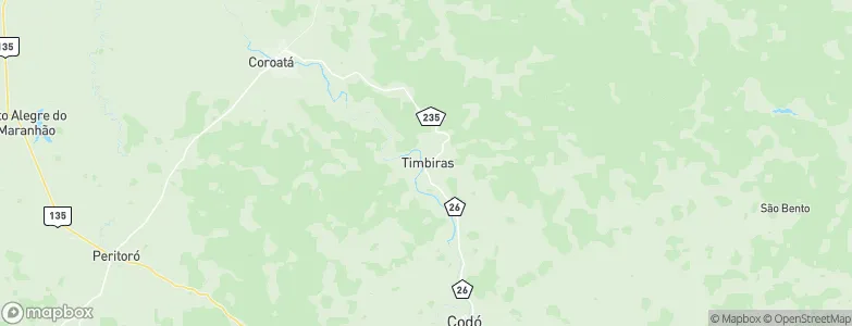 Timbiras, Brazil Map