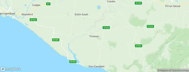 Timboon, Australia Map