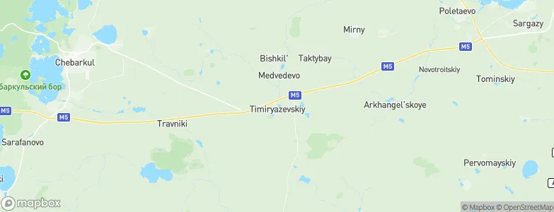 Timiryazevskiy, Russia Map