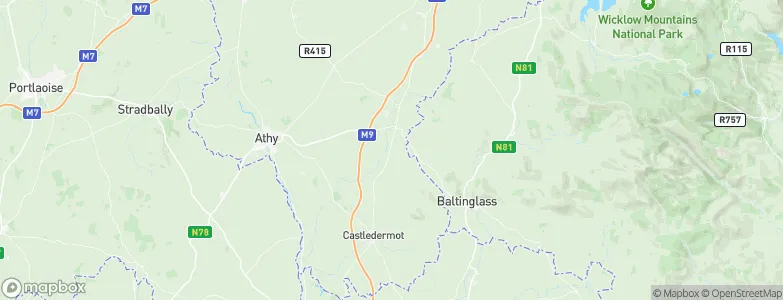 Timolin, Ireland Map