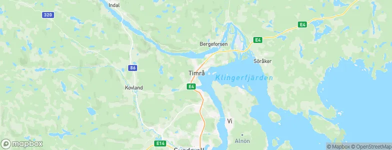 Timrå, Sweden Map
