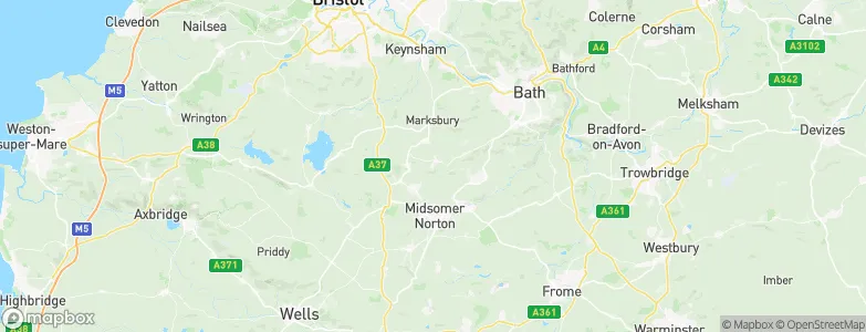 Timsbury, United Kingdom Map
