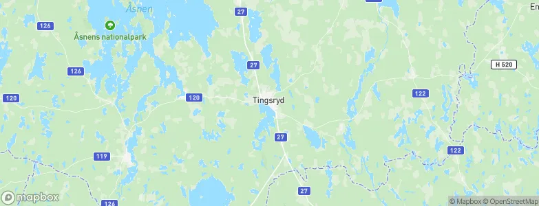 Tingsryd, Sweden Map
