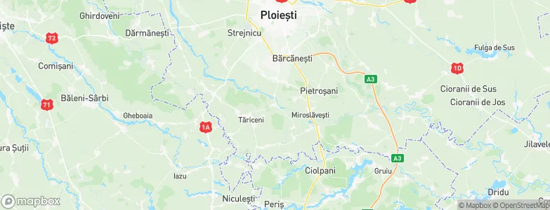 Tinosu, Romania Map