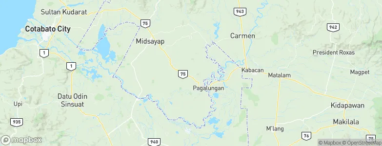 Tinutulan, Philippines Map