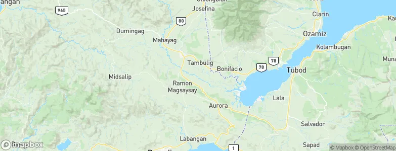 Tiparak, Philippines Map