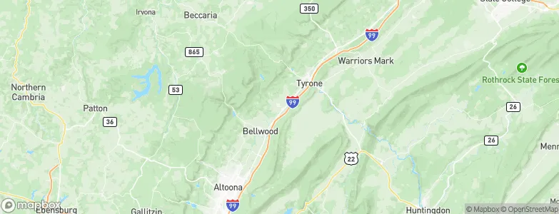 Tipton, United States Map