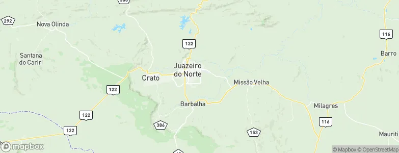 Tiradentes, Brazil Map
