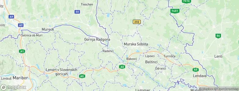 Tišina, Slovenia Map