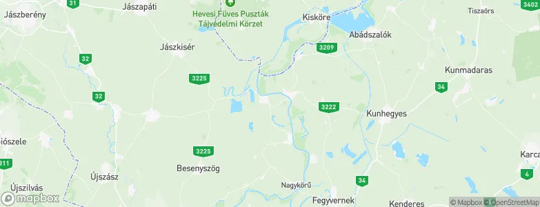 Tiszasüly, Hungary Map
