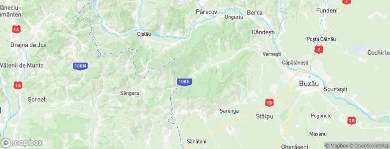 Tisău, Romania Map
