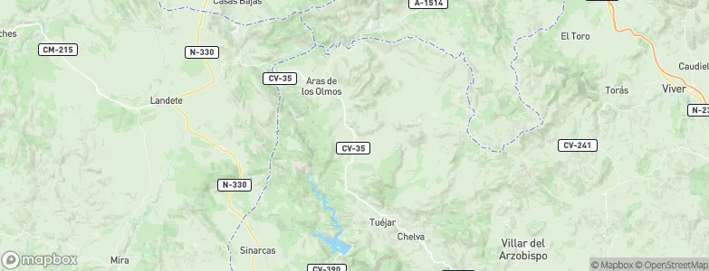 Titaguas, Spain Map
