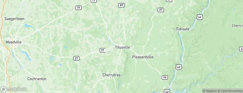 Titusville, United States Map