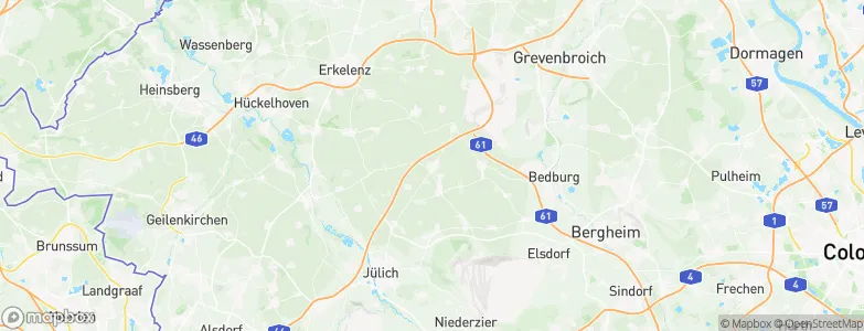 Titz, Germany Map