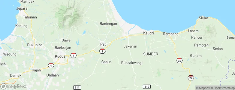 Tlogocilik, Indonesia Map